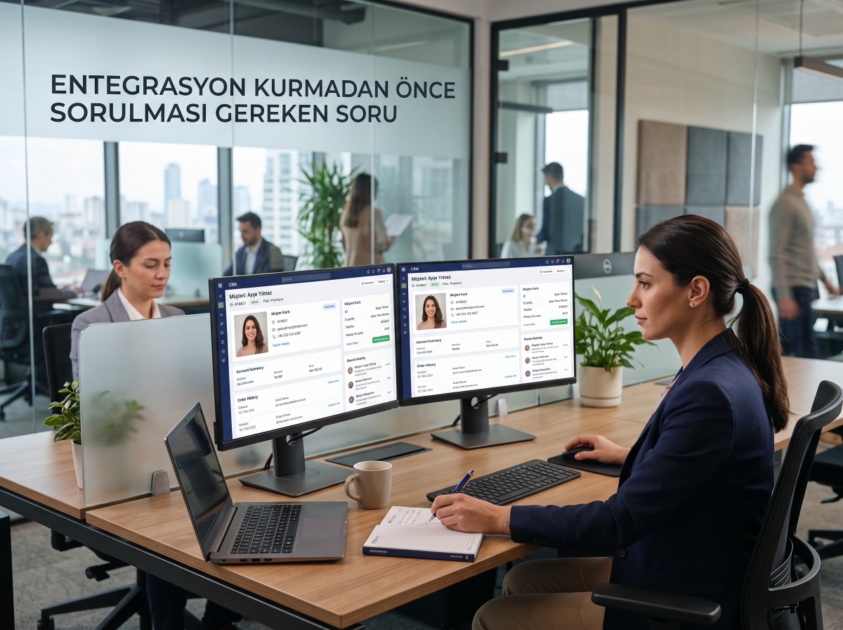 Entegrasyon kurmadan önce sorulması gereken soru
